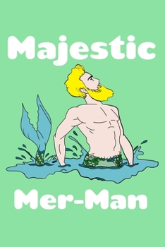 Paperback Majestic Mer Man: Personal Expense Tracker Book