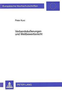 Paperback Verbandsaeußerungen Und Wettbewerbsrecht [German] Book