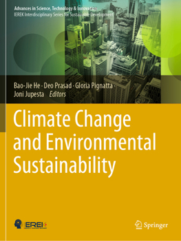 Paperback Climate Change and Environmental Sustainability Book