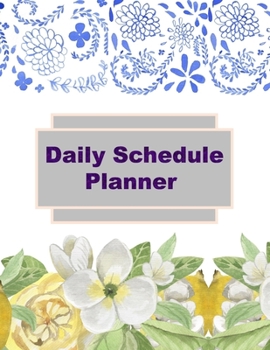 Paperback Daily Schedule Planner Book