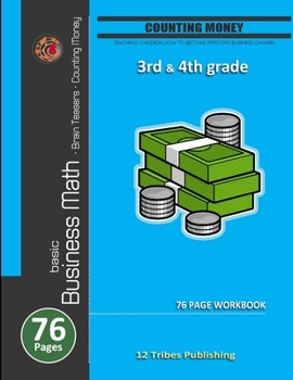 Paperback Basic Business Math - Brain Teasers, Math Story Problems & Right & Left Brain Exercises Book