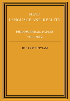 Paperback Philosophical Papers: Volume 2, Mind, Language and Reality Book