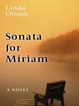 Hardcover Sonata for Miriam [Large Print] Book