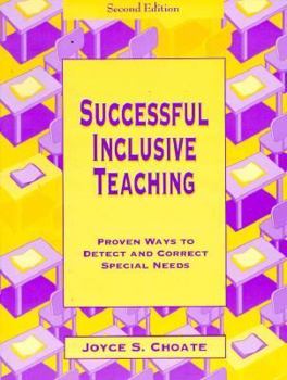 Paperback Successful Inclusive Teaching: Proven Ways to Detect and Correct Special Needs Book