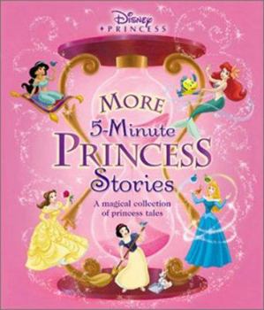 Hardcover Disney More 5-Minute Princess Stories: A Magical Collection of Princess Tales Book