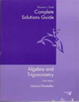 Paperback Algebra and Trigonometry : Complete Solutions Guide Book