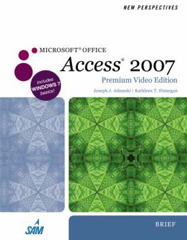 Paperback New Perspectives on Microsoft Office Access 2007, Brief [With DVD] Book