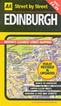 Paperback Aa Street by Street Edinburgh Book
