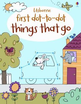 Paperback First Dot-To-Dot Things That Go Book
