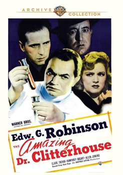 DVD The Amazing Dr. Clitterhouse Book