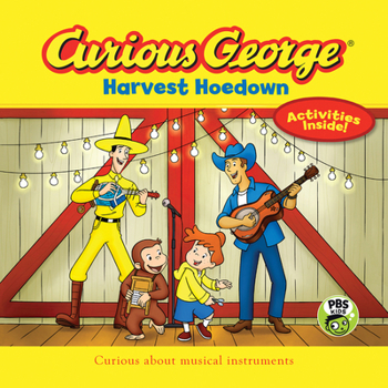 Hardcover Curious George Harvest Hoedown (Cgtv 8 X 8) Book