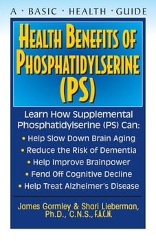 Paperback Health Benefits of Phosphatidylserine (Ps) Book