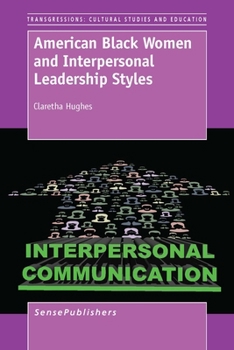 Paperback American Black Women and Interpersonal Leadership Styles Book