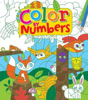 Paperback Color by Numbers Book