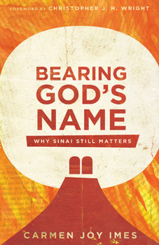 Paperback Bearing God's Name: Why Sinai Still Matters Book