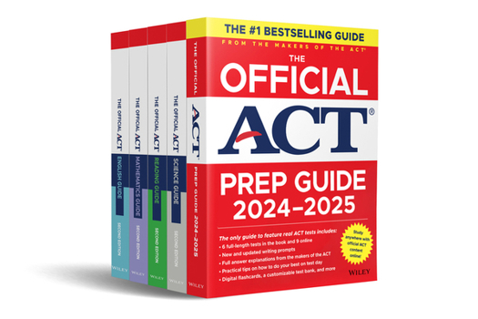 Paperback The Official ACT Prep & Subject Guides 2024-2025 Complete Set Book