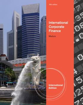 Paperback International Corporate Finance Book