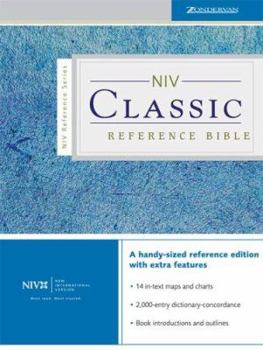 Hardcover Classic Reference Bible-NIV Book