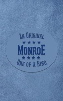 Paperback Monroe: Personalized Writing Journal for Men Book