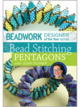 DVD Audio Beadwork Designer of the Year - Bead Stitching Pentagons with Jean Power Book