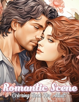 Paperback Romantic Scene: Express Your Love through Coloring Elegance Book
