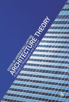 Paperback Architecture Theory: A Reader in Philosophy and Culture Book