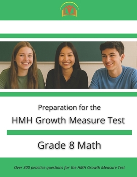 Paperback HMH Growth Measure Test Preparation - Grade 8 Mathematics Book