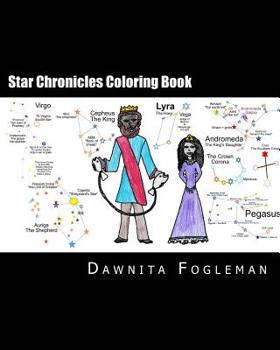 Paperback Star Chronicles Coloring Book: Bible Based Study of the Constellations Book