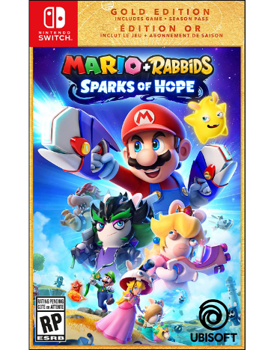 Game - Nintendo Switch Mario + Rabbids Sparks Of Hope Gold Edition Book