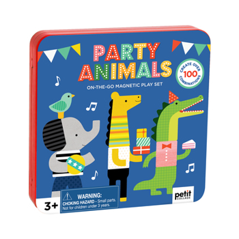 Misc. Party Animals On-The-Go Magnetic Play Set Book