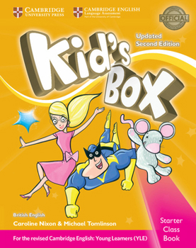 Paperback Kid's Box Starter Class Book British English [With CDROM] Book