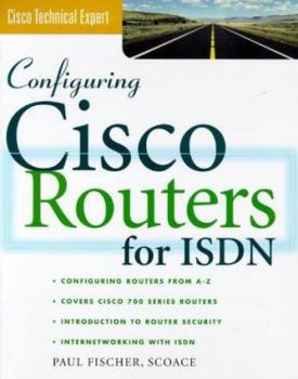 Paperback Configuring Cisco Routers for ISDN Book