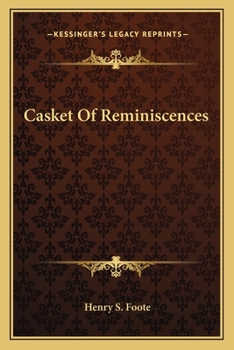 Paperback Casket Of Reminiscences Book