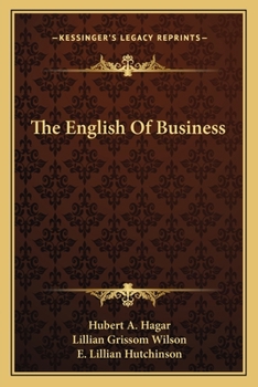 Paperback The English Of Business Book