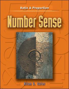 Paperback Number Sense, Ratio/Proportion/Percent, Ratio & Proportion Book