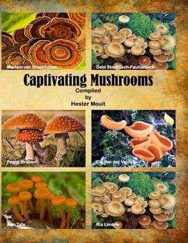 Paperback Captivating Mushrooms: A Greyscale Coloring Book