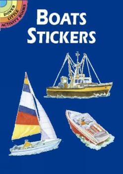 Paperback Boats Stickers Book