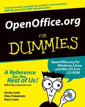 Paperback Openoffice.Org for Dummies [With CDROM] Book