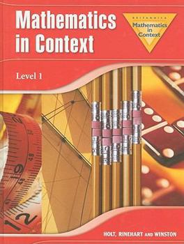 Hardcover Mathematics in Context, Level 1 Book