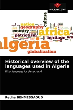 Paperback Historical overview of the languages used in Algeria Book