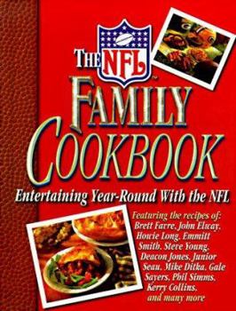 Hardcover The NFL Family Cookbook: Entertaining Year-Round with the NFL Book