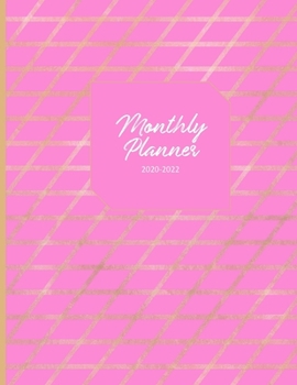 Monthly Planner 2020-2022: 3 Year Dated Agenda Organizer
