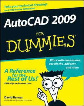 Paperback AutoCAD 2009 for Dummies Book
