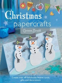 Paperback Christmas Papercrafts Book