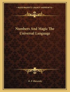 Paperback Numbers and Magic the Universal Language Book
