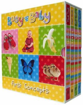 Board book Busy Baby Sparklies 4 Volume Boxed Set: Baby's First Box of Books Book