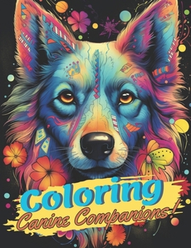 Paperback Coloring: Canine Companions Book