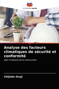 Paperback Analyse des facteurs climatiques de sécurité et conformité [French] Book