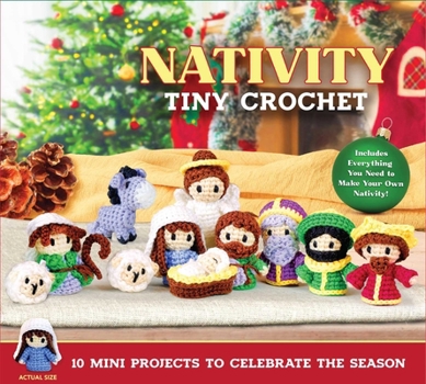 Misc. Nativity Tiny Crochet Book