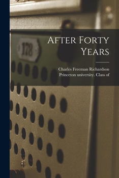 Paperback After Forty Years Book